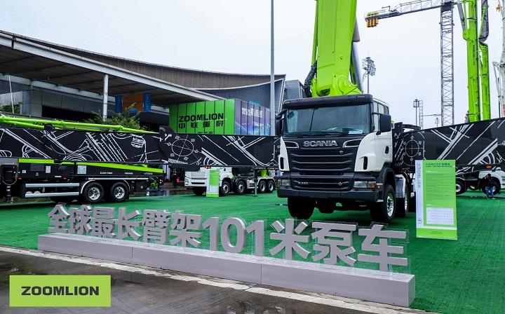 長(zhǎng)沙展完美收官！中聯(lián)重科高能“小綠奇跡軍團(tuán)”獲52億元訂單